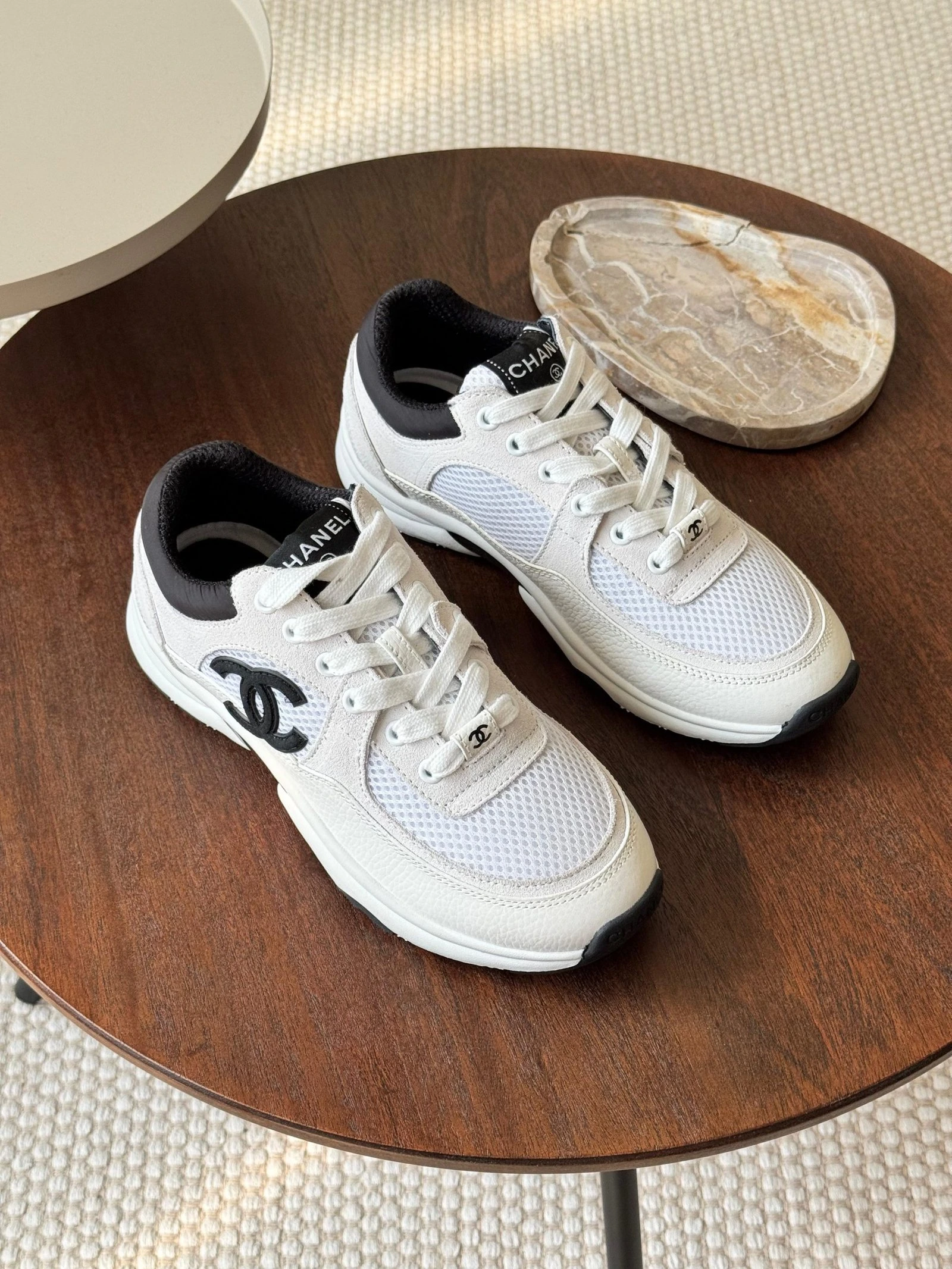 Chanel Trainers - Detail Close-up