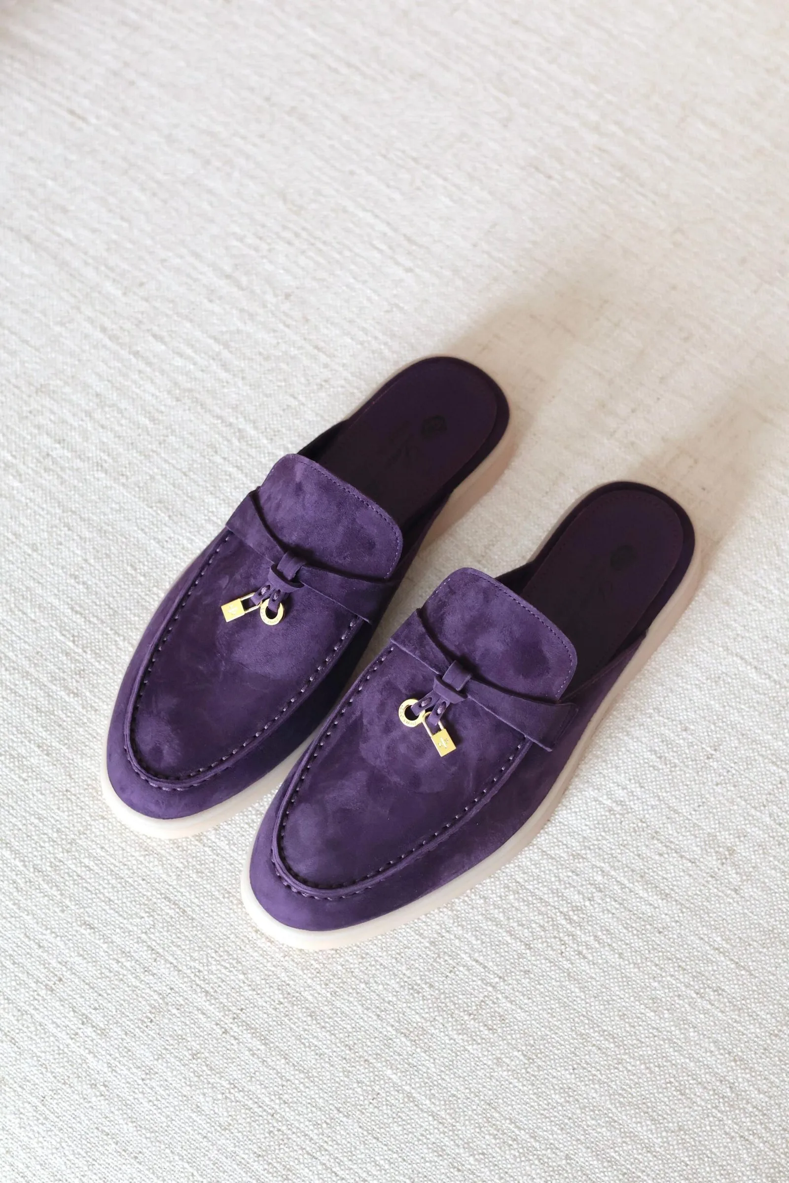 Babouche Charm Walk Loafer – Women's Slip-On Flat with Decorative Charm Detail - View 8