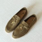 Luxury Suede Loafers with Minimal Summer Elegance Style
