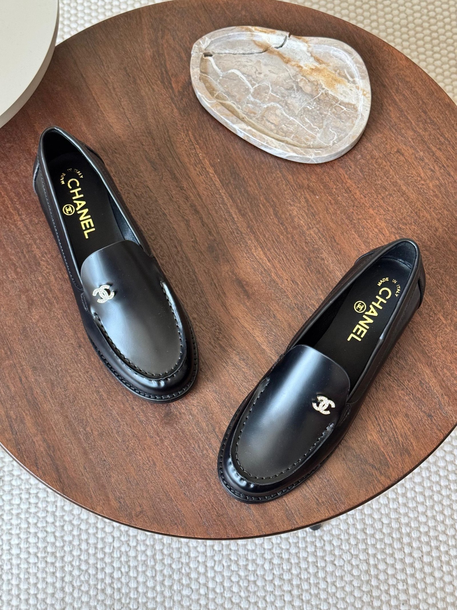 Chanel CC slingback loafers - Close