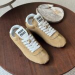 Miu Miu Plume nappa sneakers