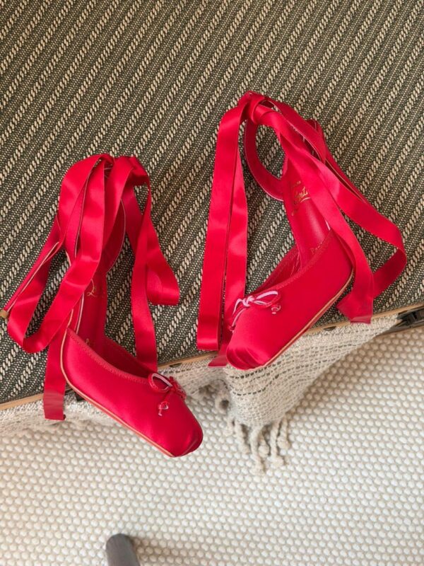Louboutin Cassia Lace Up 100mm
