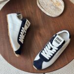 Miu Miu Plume nappa sneakers