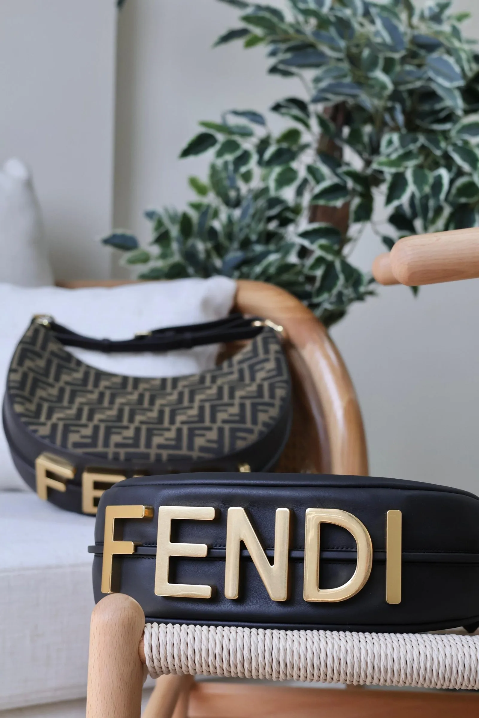Fendi Fendigraphy Small hobo bag