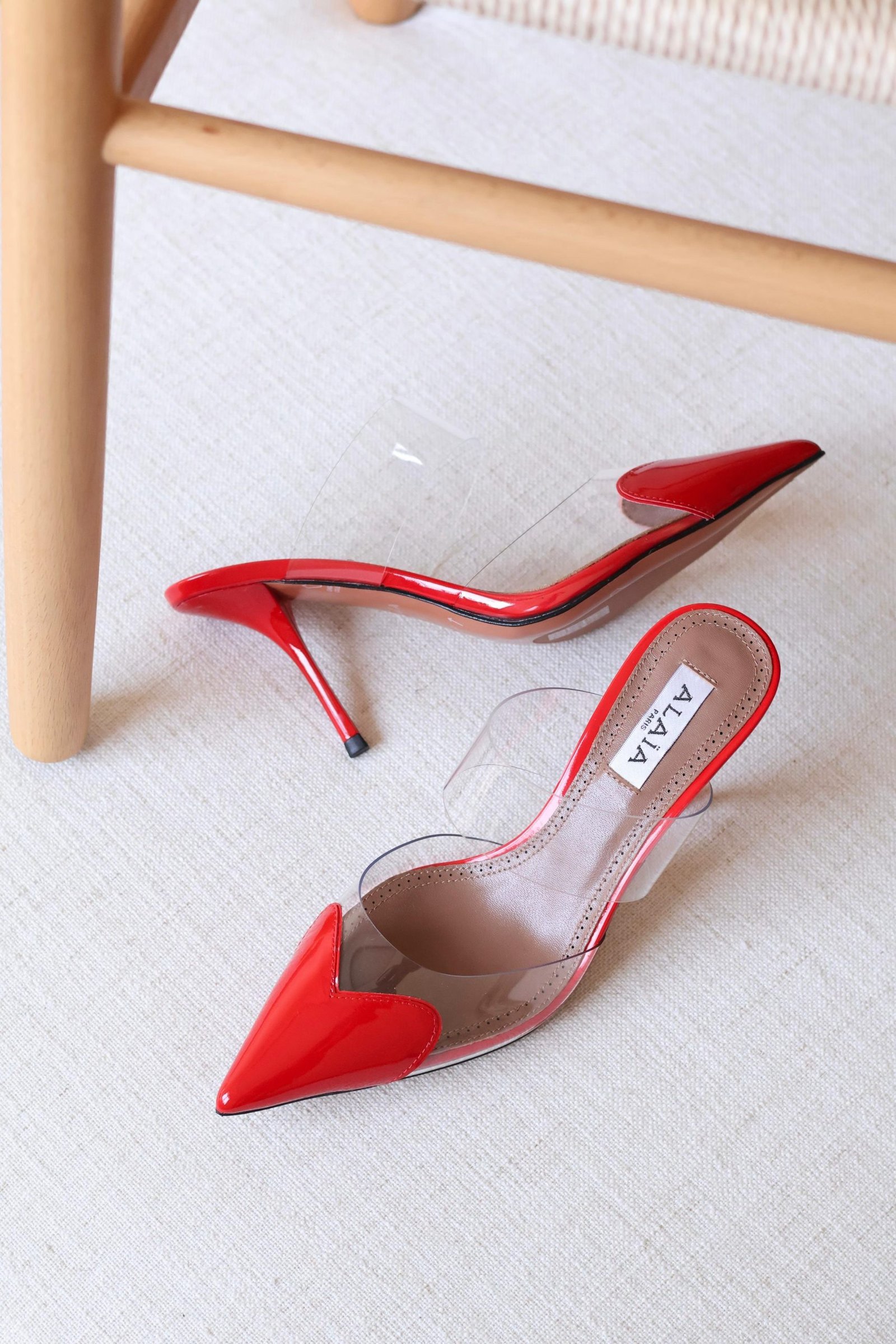 Alaïa Le Coeur Mules
