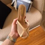Elegant Mesh Peep Toe Slingback Heels for Women – Evening Style