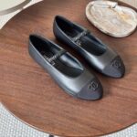 Chanel CC ballet flats