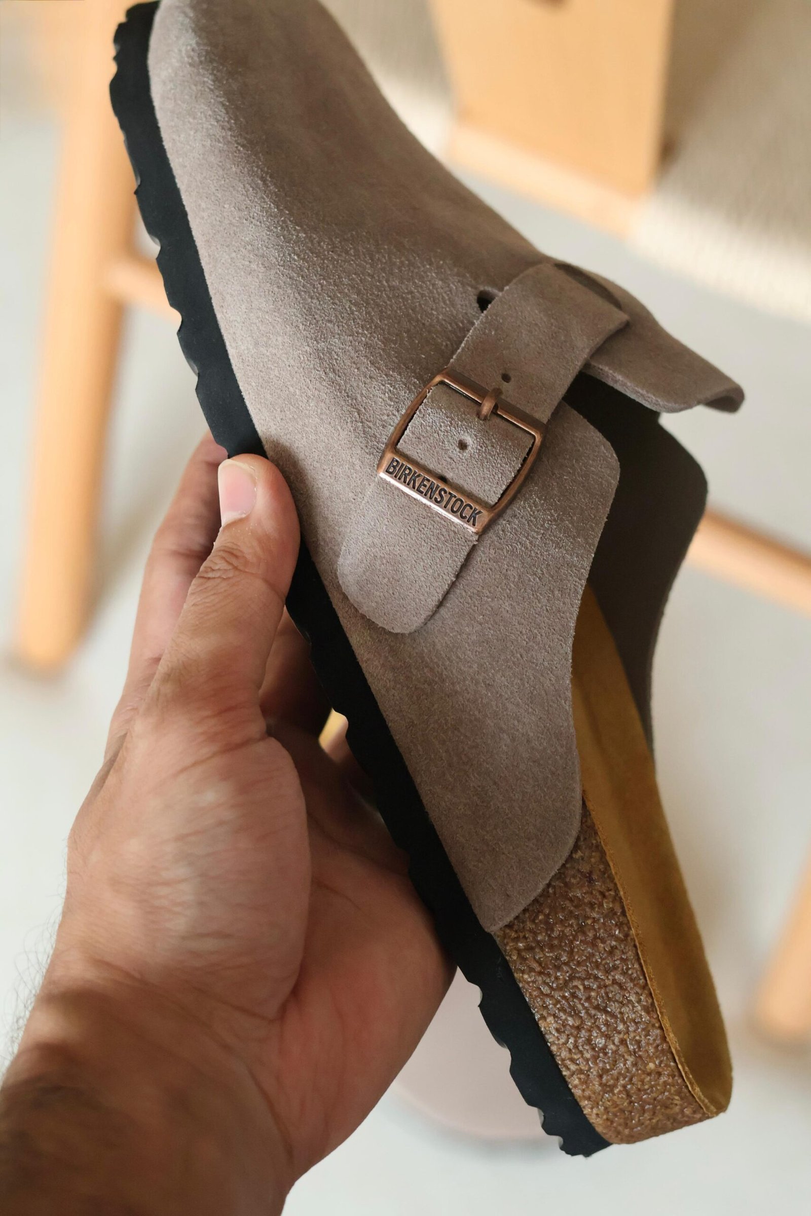 BIRKENSTOCK Boston Suede - Men’s