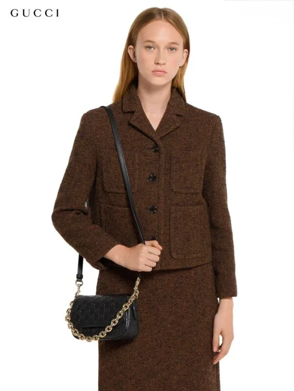 Gucci GG Emblem shoulder bag 20.5cm
