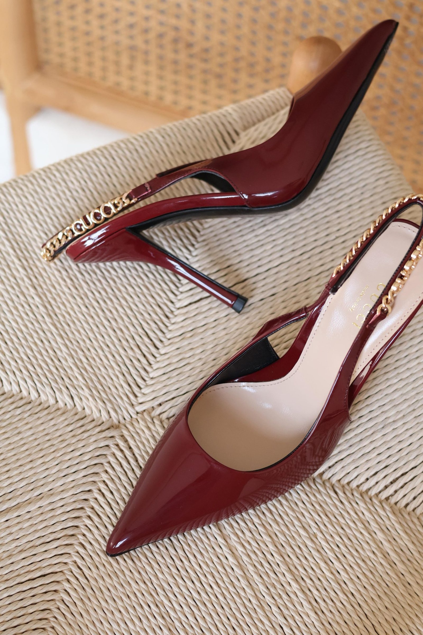 Gucci Signoria slingback 10cm