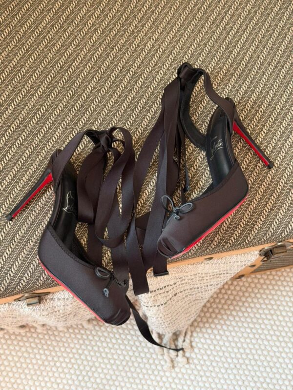 Louboutin Cassia Lace Up 100mm