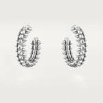Clash de Cartier hoop earrings, small model  Jewellery