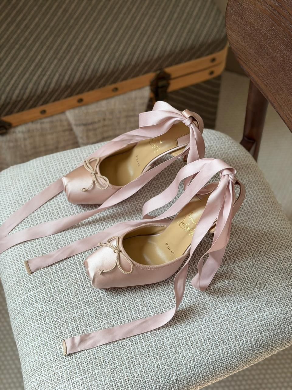 Louboutin Cassia Lace Up 100mm