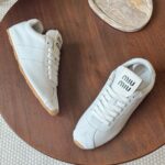 Miu Miu Plume nappa sneakers