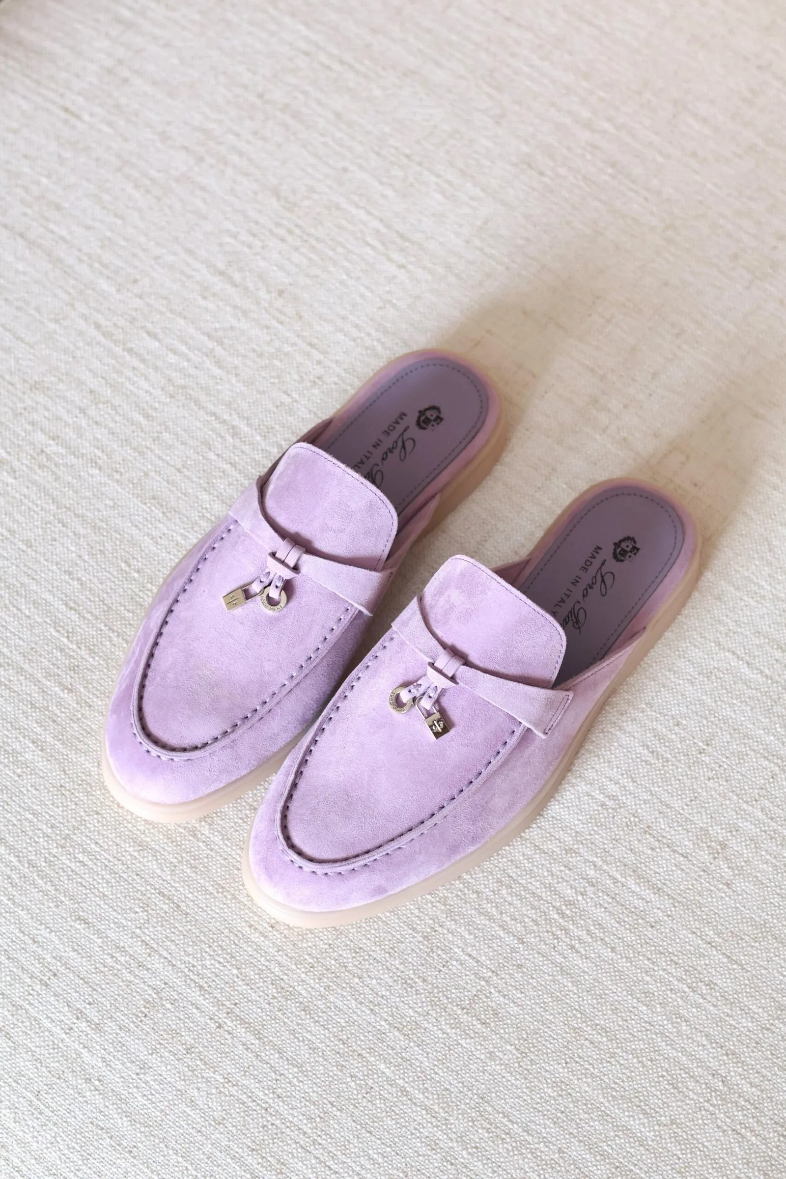 Babouche Charm Walk Loafer – Women's Slip-On Flat with Decorative Charm Detail - View 10