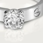 LOVE solitaire, brilliant-cut diamond  Jewellery