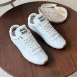 Miu Miu Plume nappa sneakers