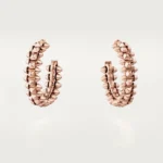 Clash de Cartier hoop earrings, small model  Jewellery
