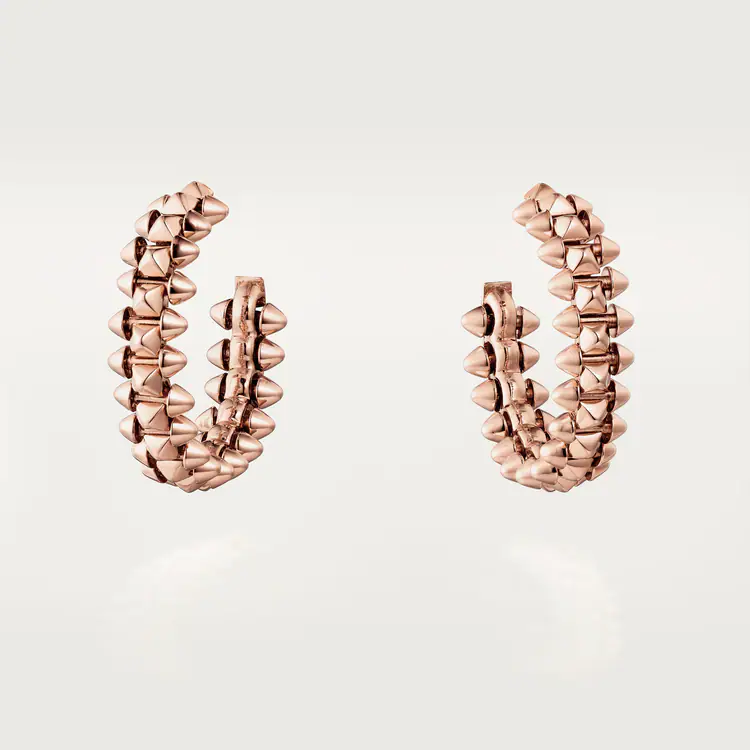 Clash de Cartier hoop earrings, small model  Jewellery