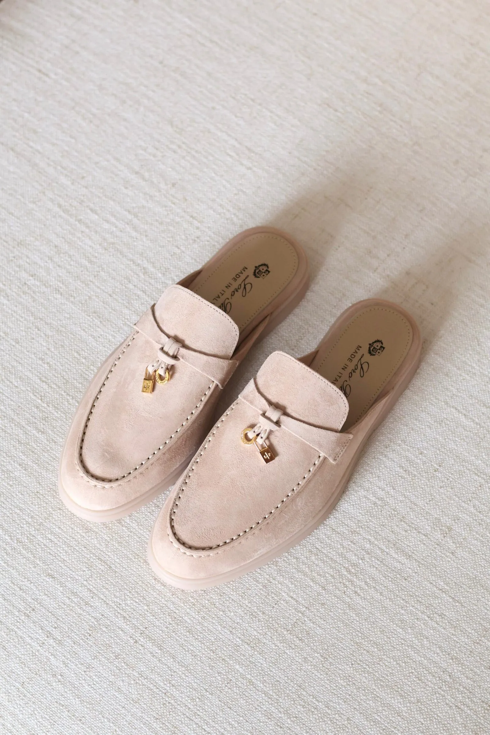 Babouche Charm Walk Loafer – Women's Slip-On Flat with Decorative Charm Detail - View 11