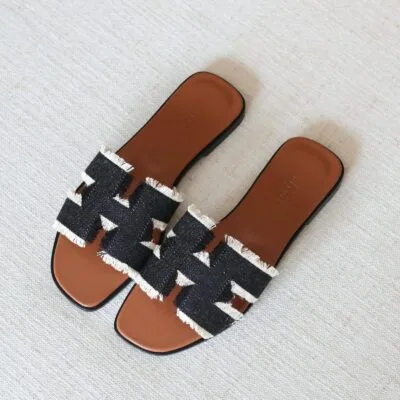 Brown denim