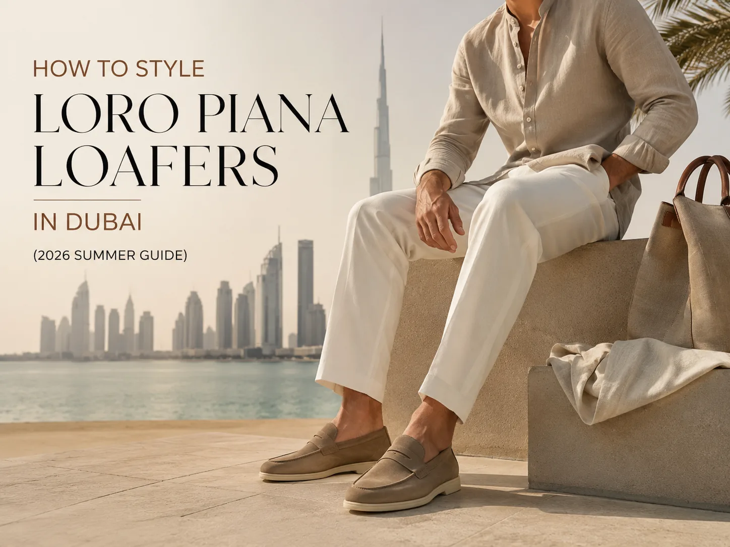 How to Style Loro Piana Loafers in Dubai (2026 Summer Guide)