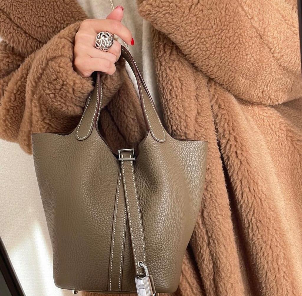 Hermes Picotin 18 Bag - Platinum Hardware