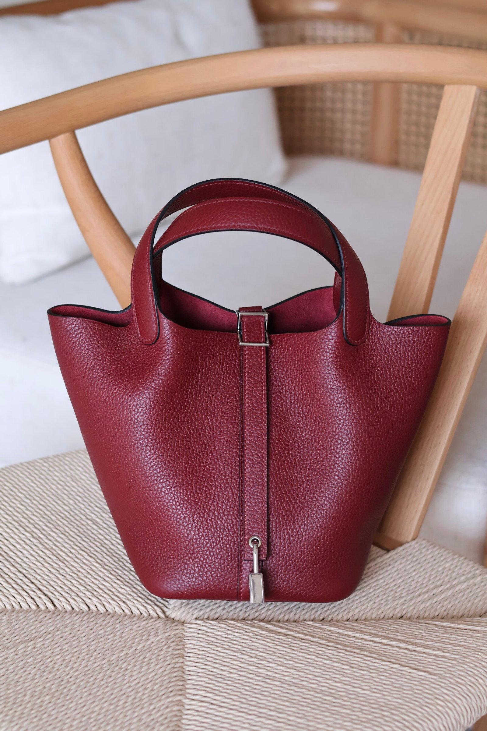 Hermes Picotin 18 Bag - Platinum Hardware
