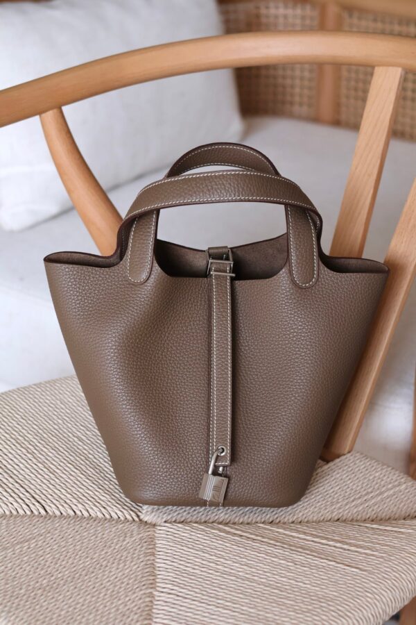 Hermes Picotin 18 Bag - Platinum Hardware