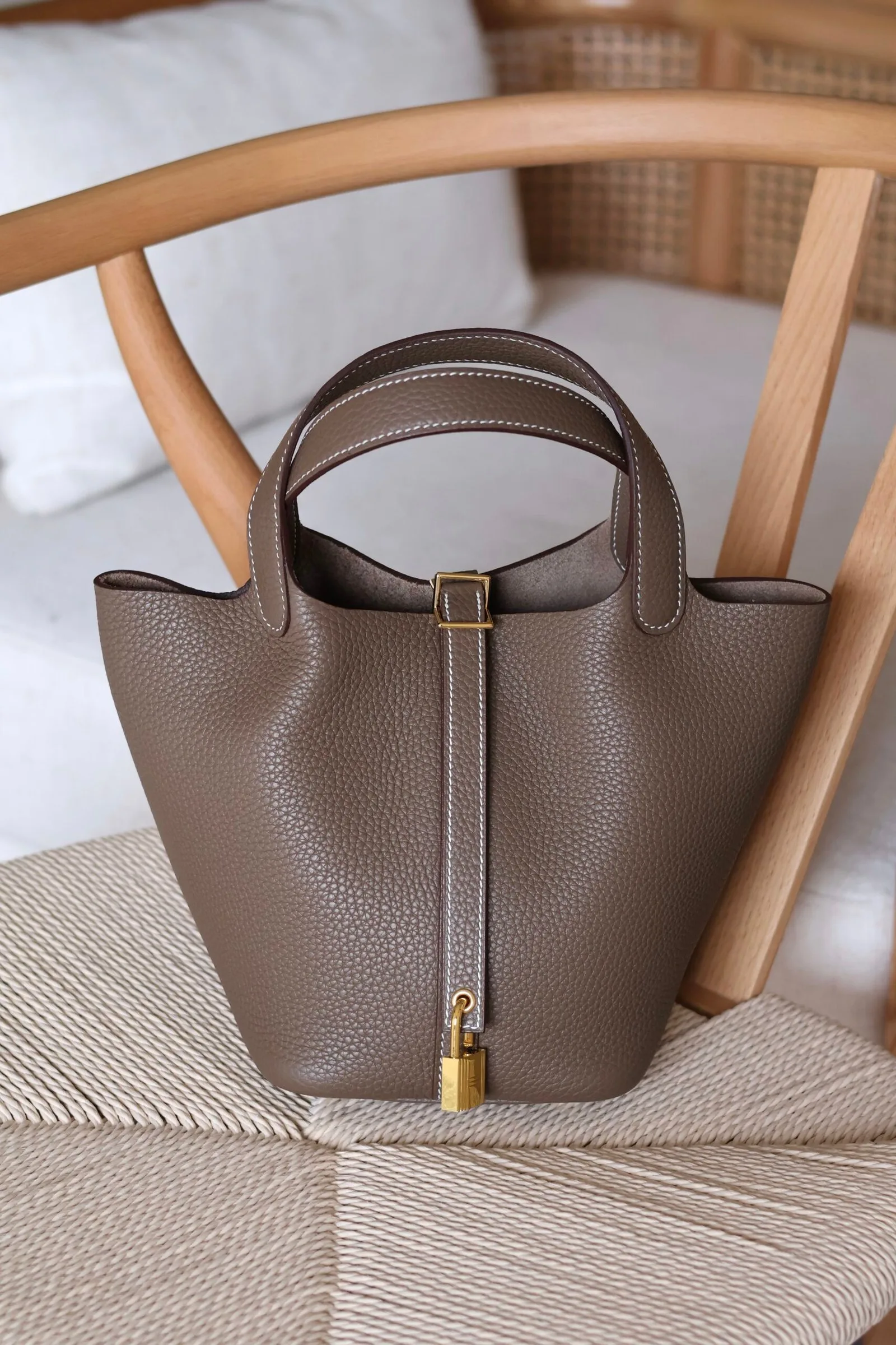 Hermes Picotin 18 Bag - Gold Hardware