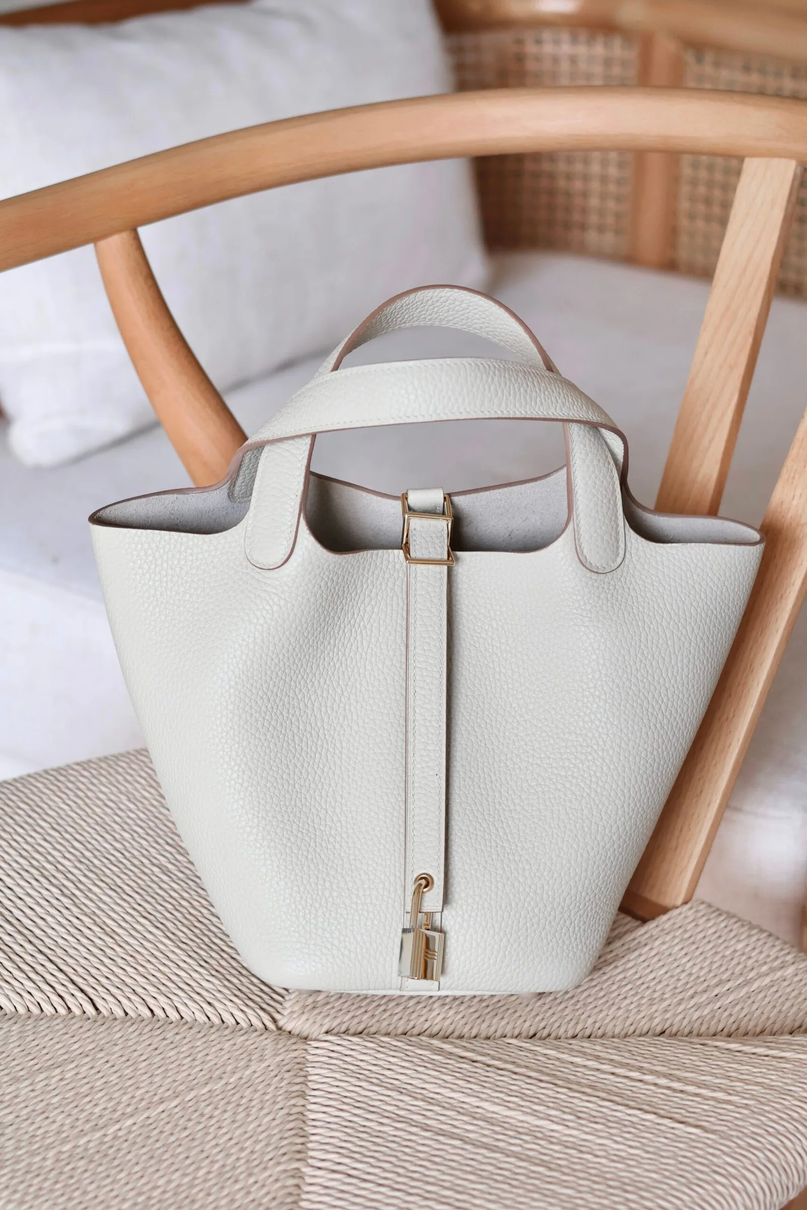 Hermes Picotin 18 Bag - Platinum Hardware