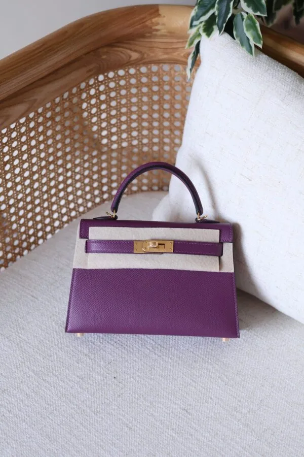 Hermes Mini Kelly bag - Gold hardware