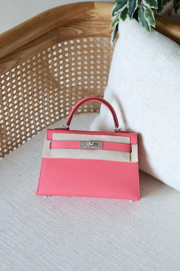 Hermes Mini Kelly Bag - Palladium Hardware