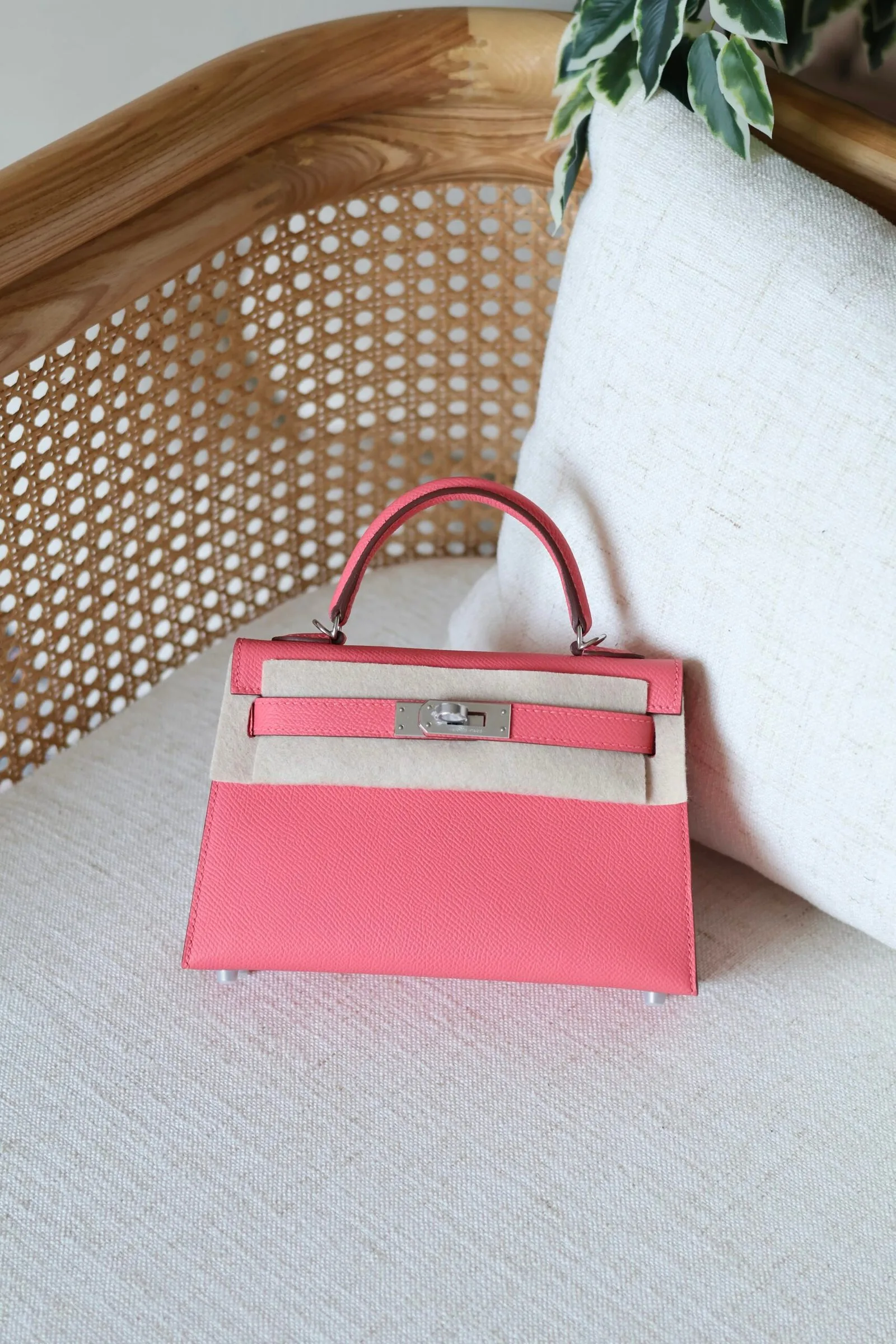 Hermes Mini Kelly Bag - Palladium Hardware