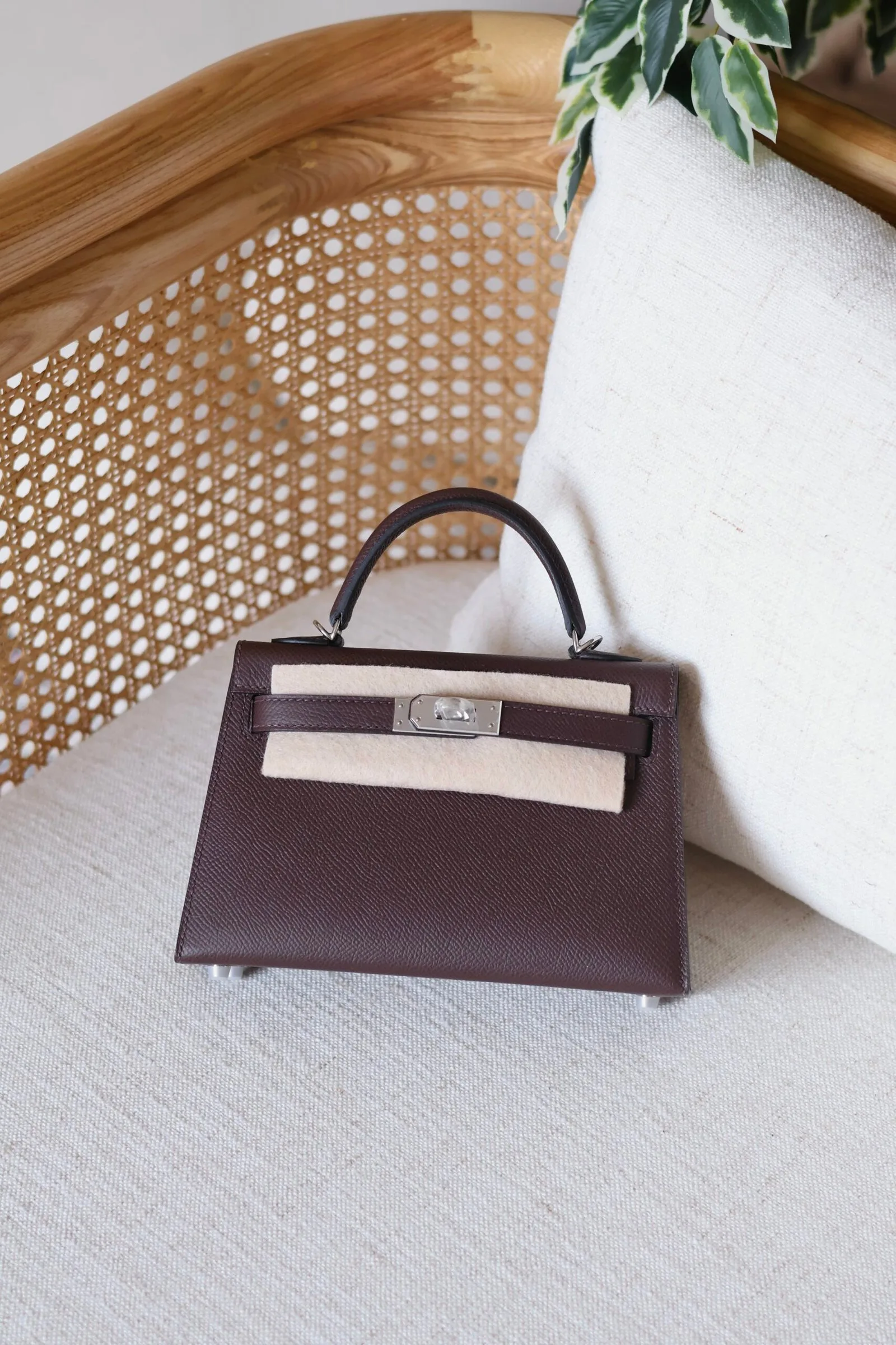 Hermes Mini Kelly Bag - Palladium Hardware