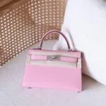 Hermes Mini Kelly Bag - Palladium Hardware