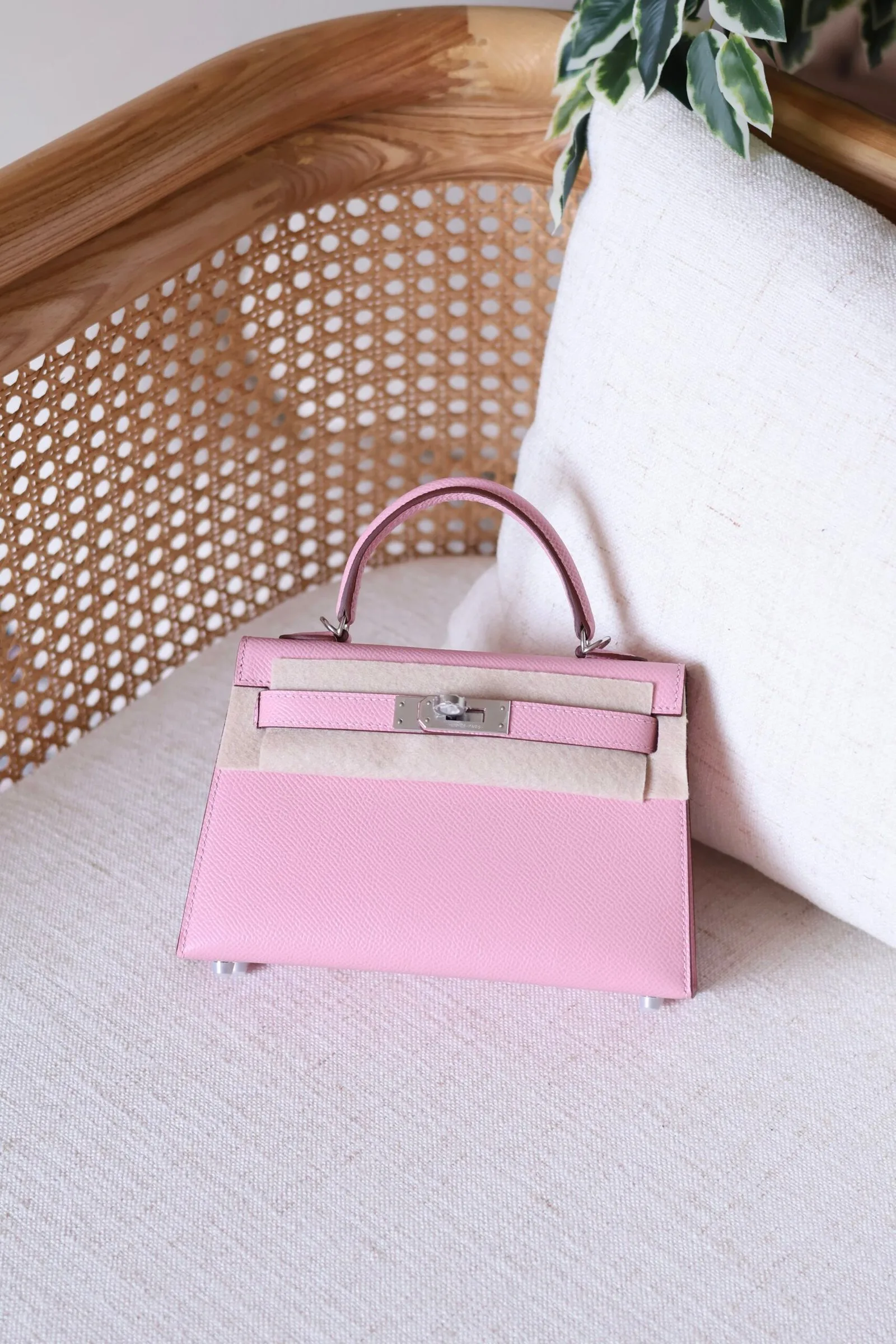 Hermes Mini Kelly Bag - Palladium Hardware