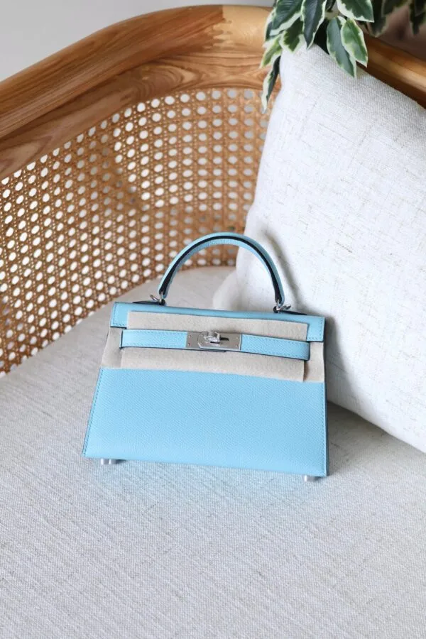 Hermes Mini Kelly Bag - Palladium Hardware