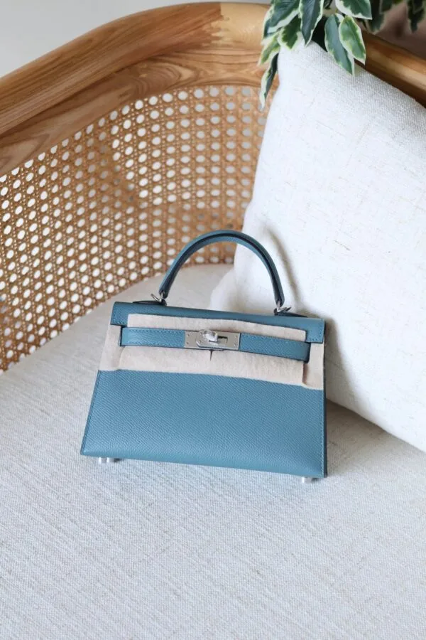 Hermes Mini Kelly Bag - Palladium Hardware