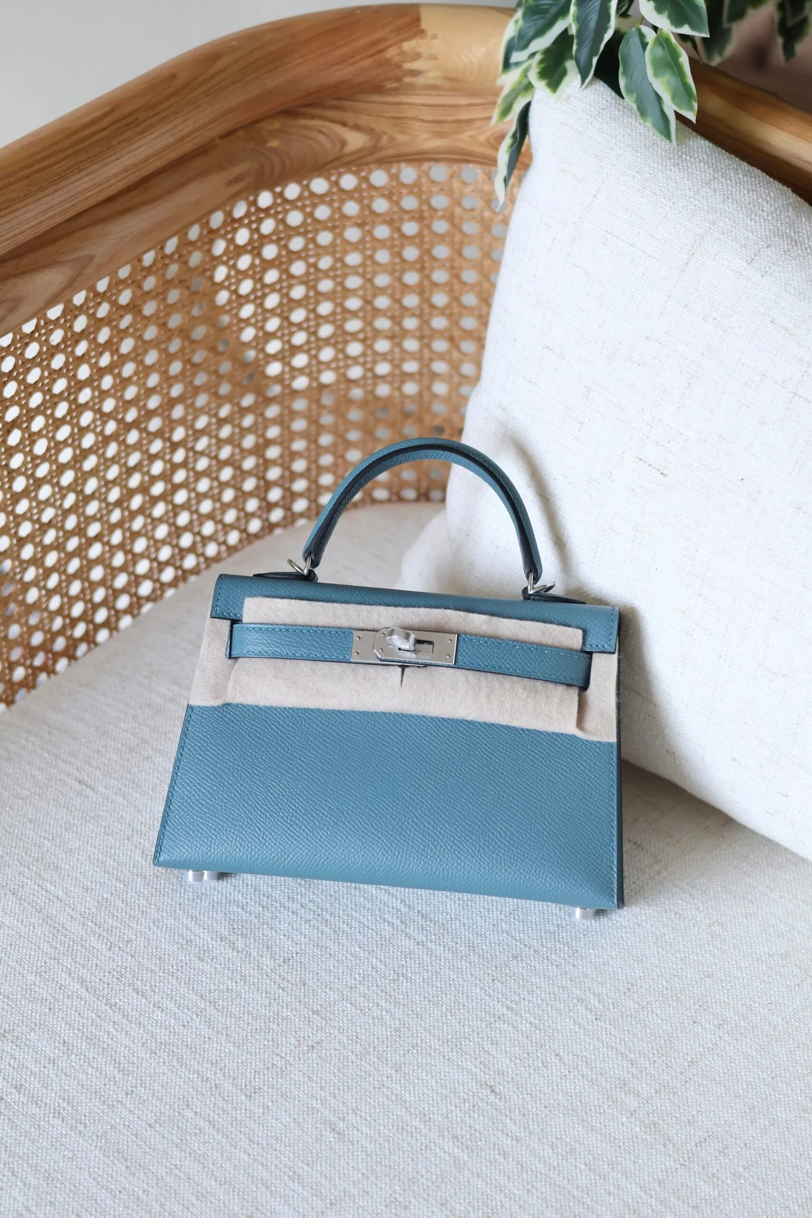 Hermes Mini Kelly Bag - Palladium Hardware