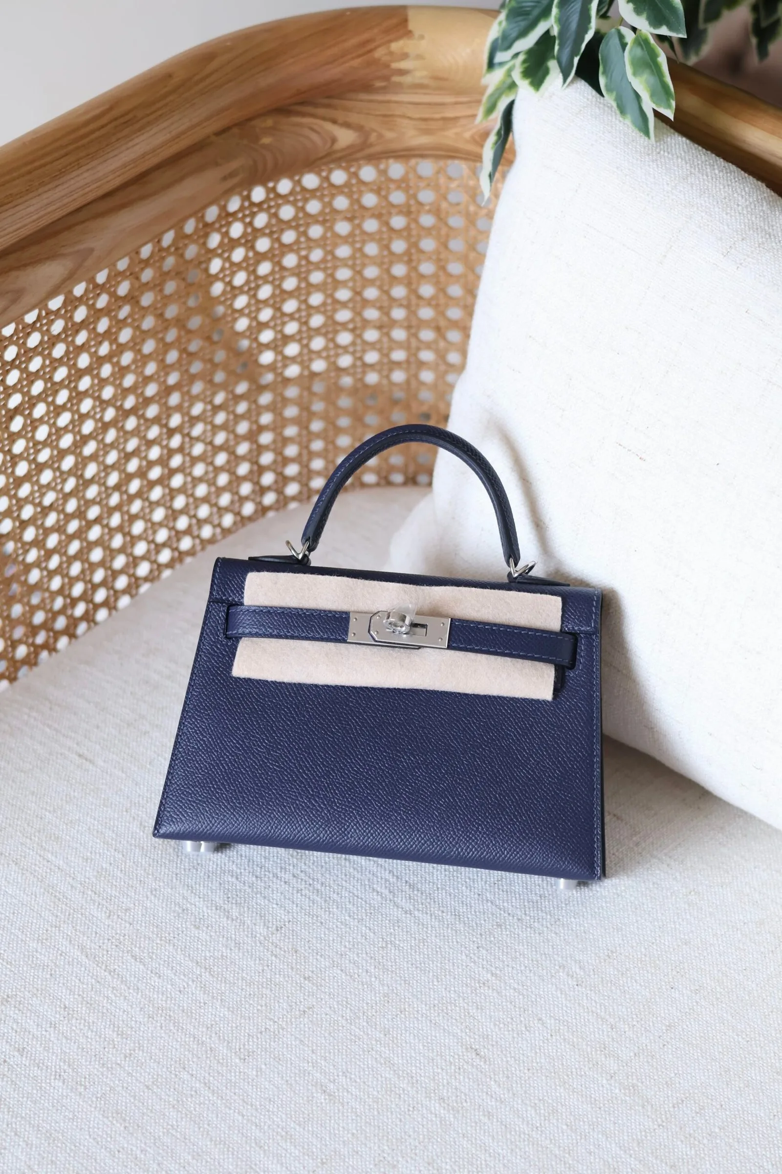 Hermes Mini Kelly Bag - Palladium Hardware