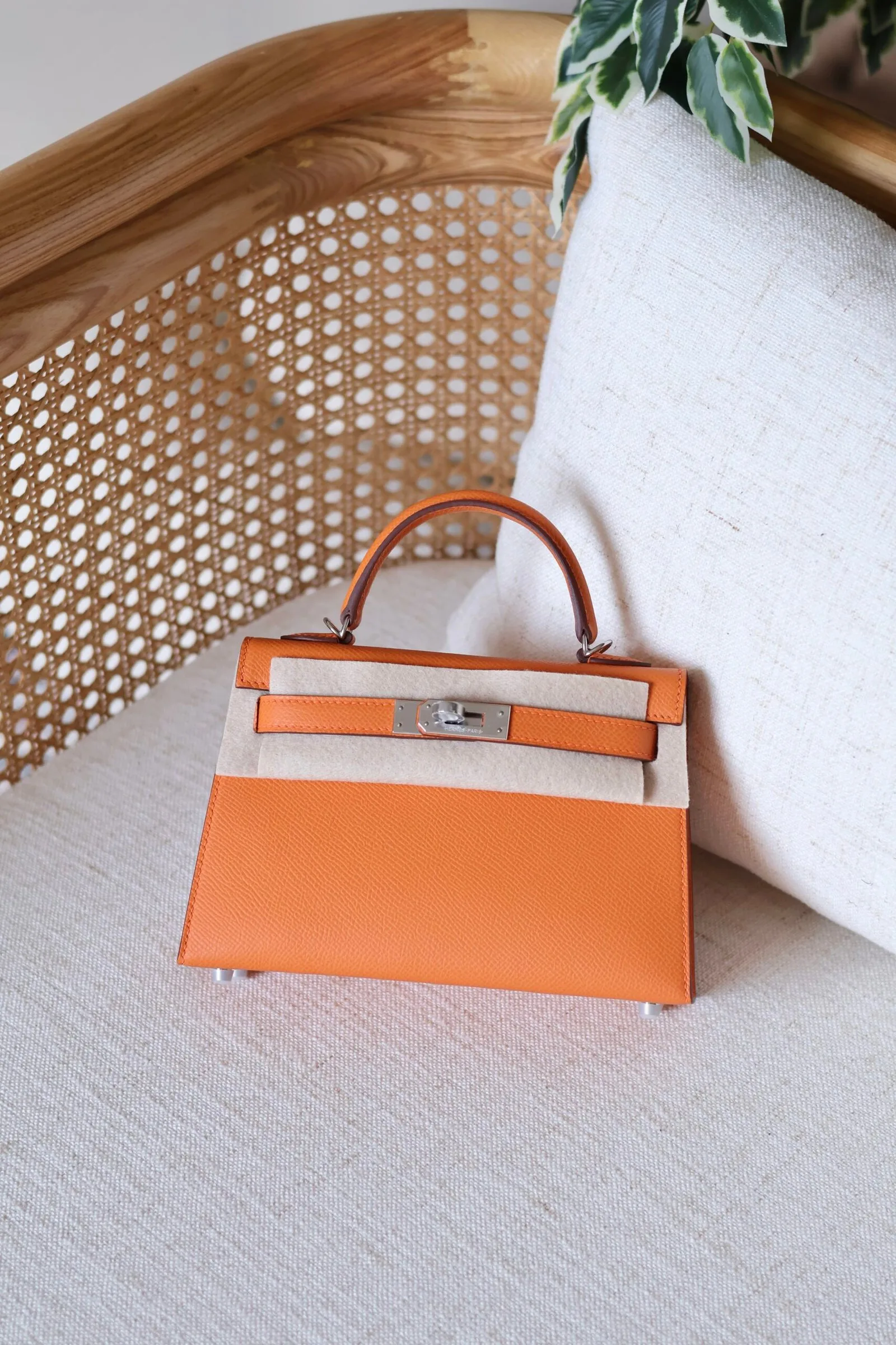 Hermes Mini Kelly Bag - Palladium Hardware