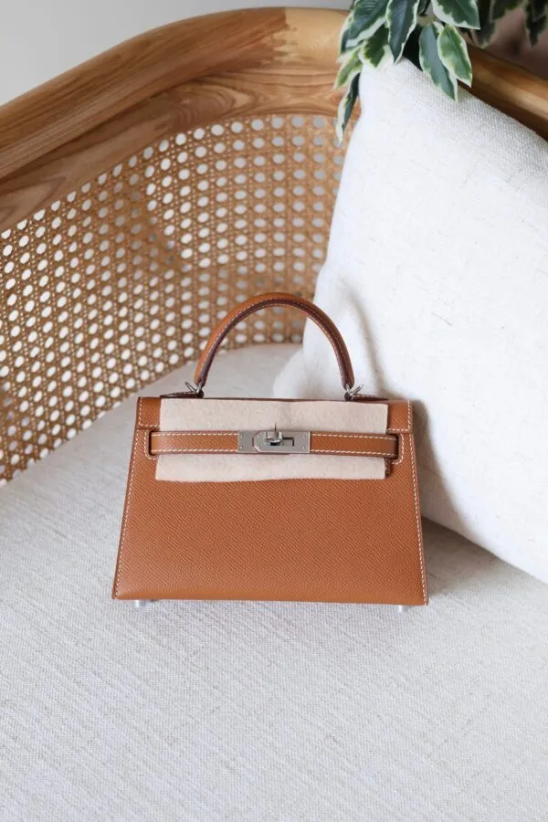 Hermes Mini Kelly Bag - Palladium Hardware