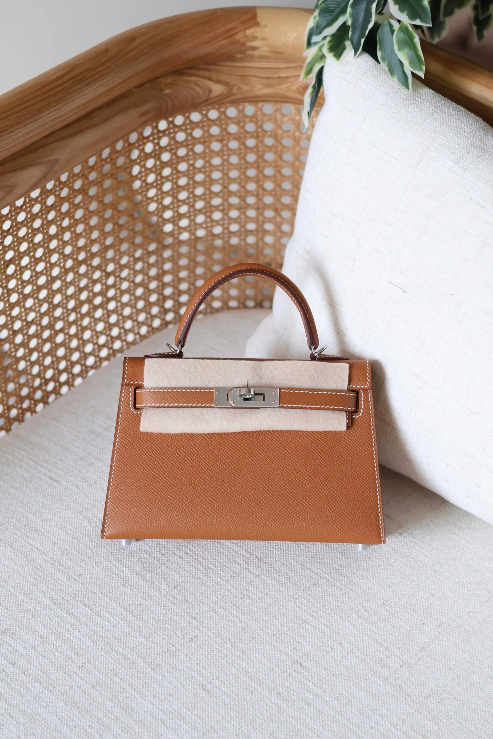 Hermes Mini Kelly Bag - Palladium Hardware