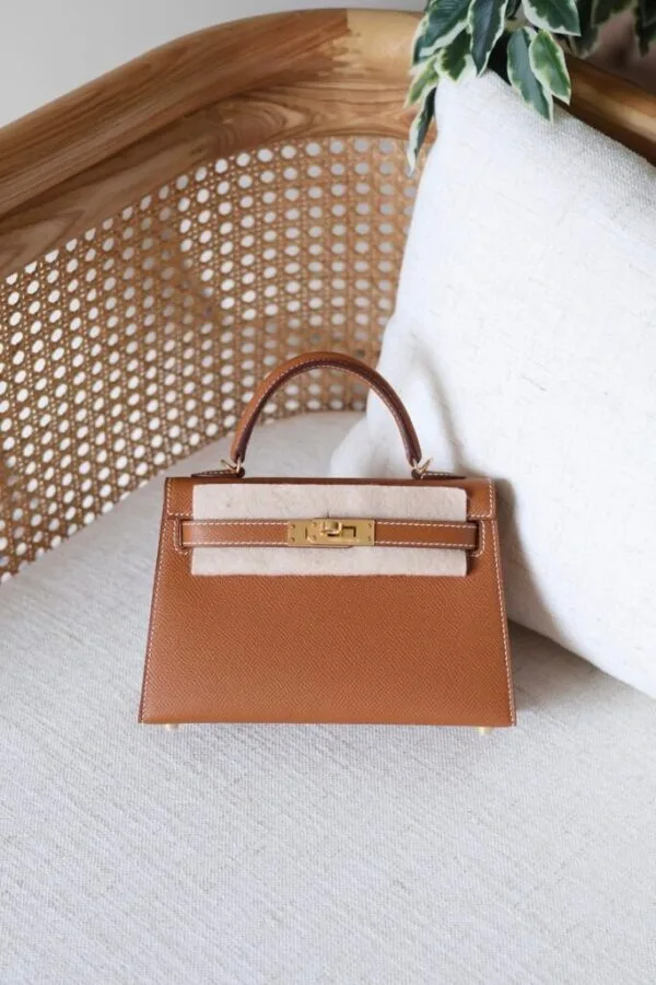 Hermes Mini Kelly bag - Gold hardware