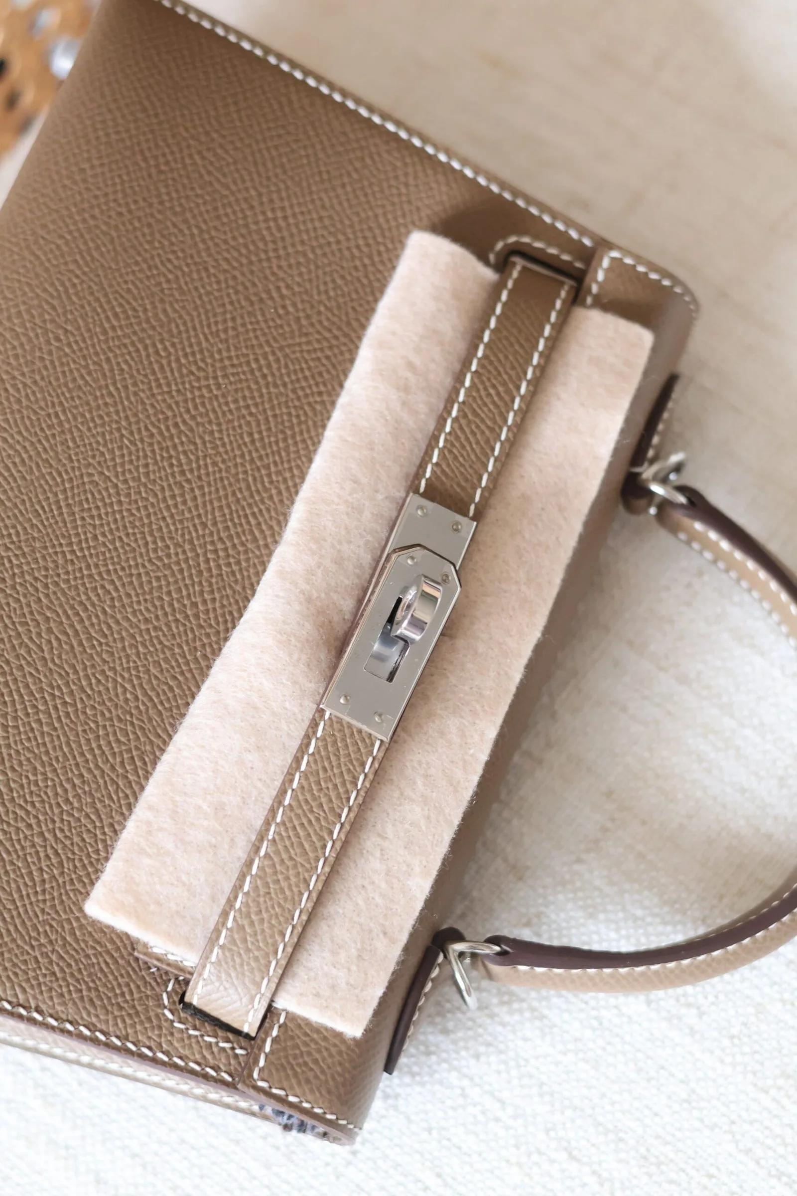 Hermes Mini Kelly Bag - Palladium Hardware