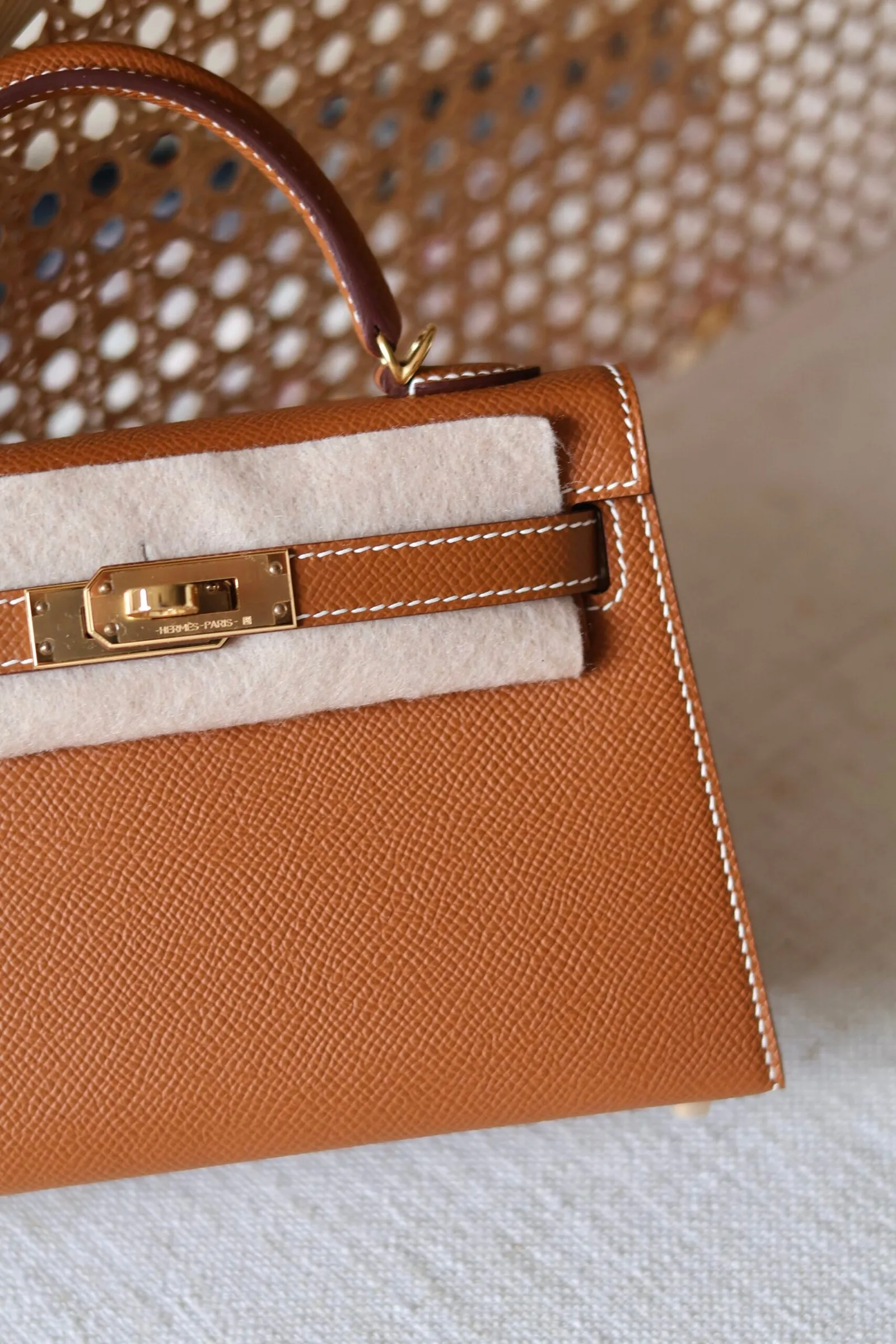 Hermes Mini Kelly bag - Gold hardware
