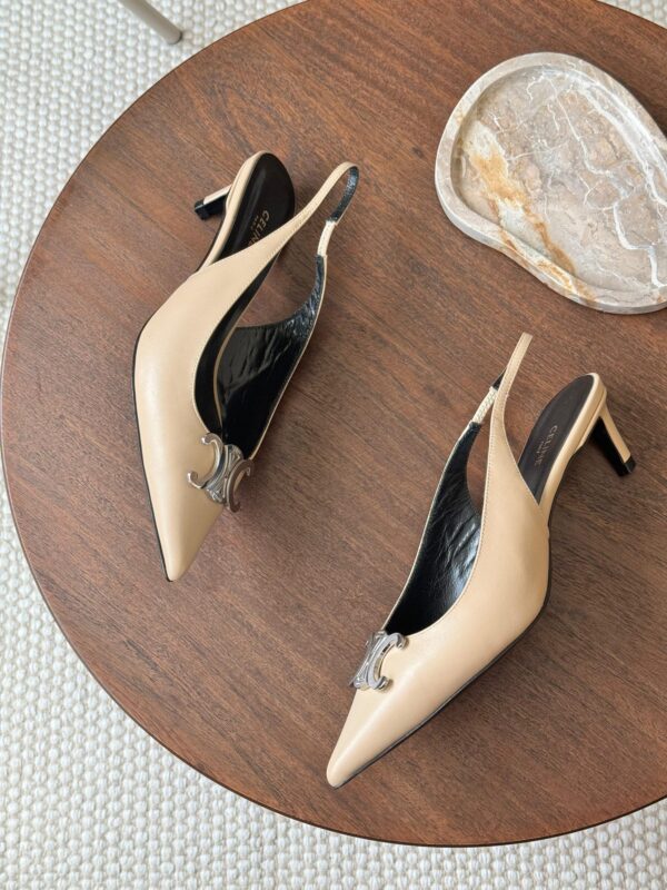 Celine Alma Triomphe slingbacks