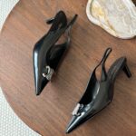Celine Alma Triomphe slingbacks