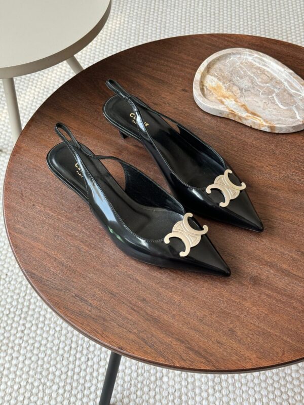 Celine Alma Triomphe slingbacks
